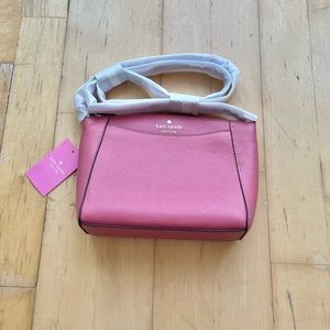 NWT Kate Spade monica leather crossbody Pink
